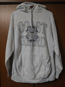 usa製 90s MVスポーツsport リバースウィーブ パーカー S チャンピオン ミリタリー coast guard navy usmc USAFA usma usna west point mvp