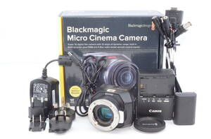 超美品★Blackmagic Micro Cinema Camera マイクロフォーサーズマウント フルHD対応 シネマカメラ ブラックマジック★元箱付き 10210