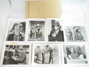 Y 18-21 洋画 映画 スチールフォト 1975年 スパイクスギャング リー マービン 7枚セット 配布用封筒付 映画写真 映画グッズ 古写真