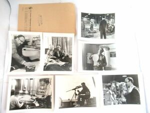 Y 18-10 洋画 スチールフォト 1974年 カンバセーション 盗聴 ジーン ハックマン 7枚セット 配布用封筒付 映画写真 映画グッズ 古写真