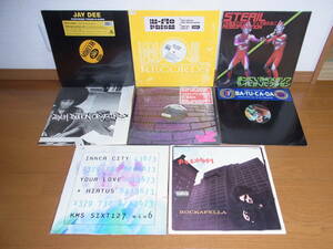 売切り!!LPレコード 8枚セット まとめて KSS-1106/MRB12004/REDMAN/INNER CITY/JAY DEE/PUSH BUTTON/STERIL/PT-02