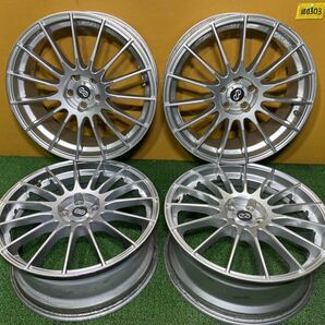 ☆18インチアルミホイール、☆エンケイ RS05 軽量 【18×7.5J +50 PCD: 100×5H ハブ径: 75mm】の画像1