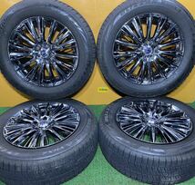 ☆冬用 225/60R17 99Q BRIDGESTONE BLIZZAK VRX2 ☆RAYS VERSUS 【17×7.0J +42 PCD:114.3×5H ハブ径:73mm】_画像1