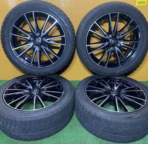 ☆冬用 215/50R17 91Q BRIDGESTONE BLIZZAK VRX ☆RAZEC 【17×7.0J +48 PCD: 114.3×5H ハブ径: 73mm】