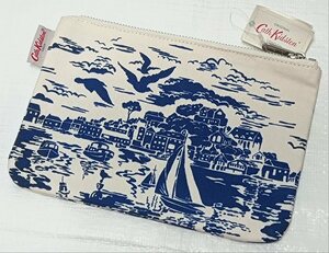 ・未使用品　Cath Kidston ポーチバービューペールクリーム