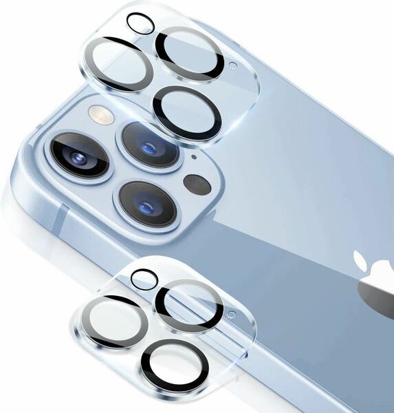 2枚セットiPhone15 pro/iPhone15 Pro Max用カメラフィルム 3眼