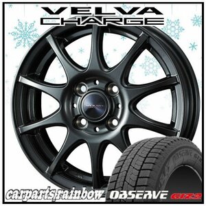 ★TOYO/トーヨー OBSERVE GIZ2/ギズツー 145/80R13＆VELVA CHARGE 13×4.0J 4/100 1本価格★N-BOX/プレオ/ワゴンR/ミラ★