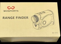 wosports RANGE FINDER　H-111 （ゴルフ、超小型・超軽量、距離・測定機・測定速度）_画像1