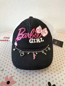  regular price 7 thousand jpy * new goods tag attaching Barbie cap hat M size elementary school student mesh charm . lovely *