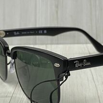 イタリア製 Ray-Ban レイバン Clubmaster Square クラブマスター スクエア Classic クラシック RB4190-877 ブラック 正規品_画像7