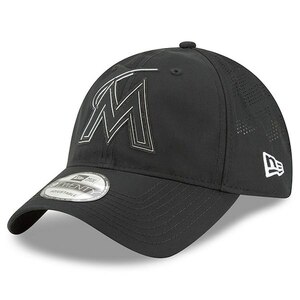 限定 NEWERA ニューエラ 9TWENTY クラブハウス CLUBHOUSE マイアミ Marlins マーリンズ 公式 オフィシャル USA正規品 調節可 ブラック 黒