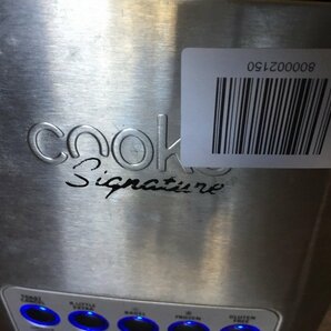 ◆cooks signature ポップアップトースター 2枚  英文 ブラック 朝食 500円～ 【C0912W15-１F-1】の画像3