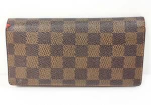 Y5913＃◆中古品◆LOUIS VUITTON ルイ・ヴィトン ダミエ ブラザ 長財布 N60017