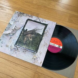 Led Zeppelin IV (Untitled)　英国オリジナルステレオ盤　レッドツェッペリン　Led Zeppelin