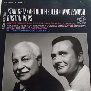 Stan Getz 　スタン・ゲッツ　& Arthur Fiedler At Tanglewood　「米RCAオリジナル DG」