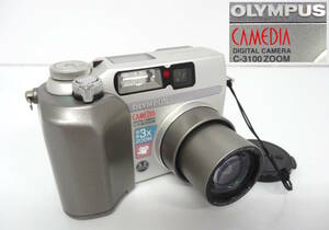 【よろづ屋】OLYMPUS CAMEDIA C-3100 ZOOM オリンパス キャメディア 2001年 レトロデジカメ(M1015-60)