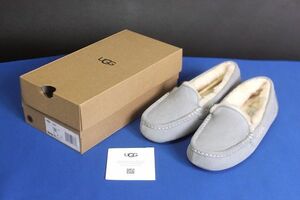 UGG アグ ANSLEY アンスレー ムートン スリッポン グレー 24cm 1106878