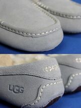 UGG アグ ANSLEY アンスレー ムートン スリッポン グレー 24cm 1106878_画像6