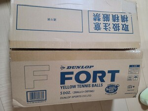 DUNLOP　FORT　2個×30缶　新品未使用　ダンロップフォート　テニスボール