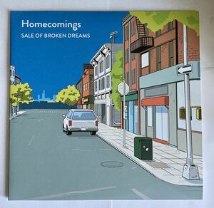 1st press! オリジナル 美品 2枚組アナログ盤 Homecomings Sale Of Broken Dreams EMF-082 LPレコード ネオアコ 放課後インソムニア