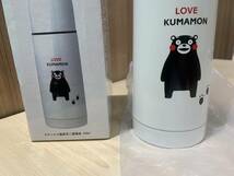 【10736】★くまモン ステンレス製携帯用魔法瓶 ワンプッシュ 中栓ステンレスボトル 350ml KUMAMON KUMAMOTO☆彡_画像3