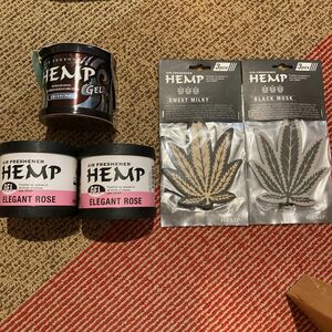 HEMP エアーフレッシュナー　セット