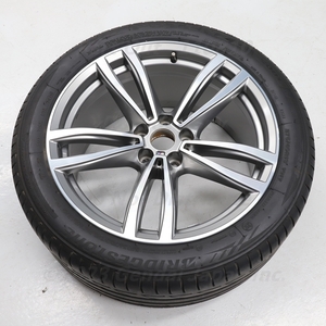 [B-25] 740i G11 7A30 純正 リア ホイール CD374 9.5J×19 IS39 1本 275/40R19 RFT BMW Mスポーツ 中古