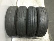 トヨタ 純正 スチール 5J PCD100 4穴 ハブ径約55mm 165/70R14 グッドイヤー ECO EG02 2022年 バリ山 ヴィッツ パッソ アクア ポルテ 010805_画像10