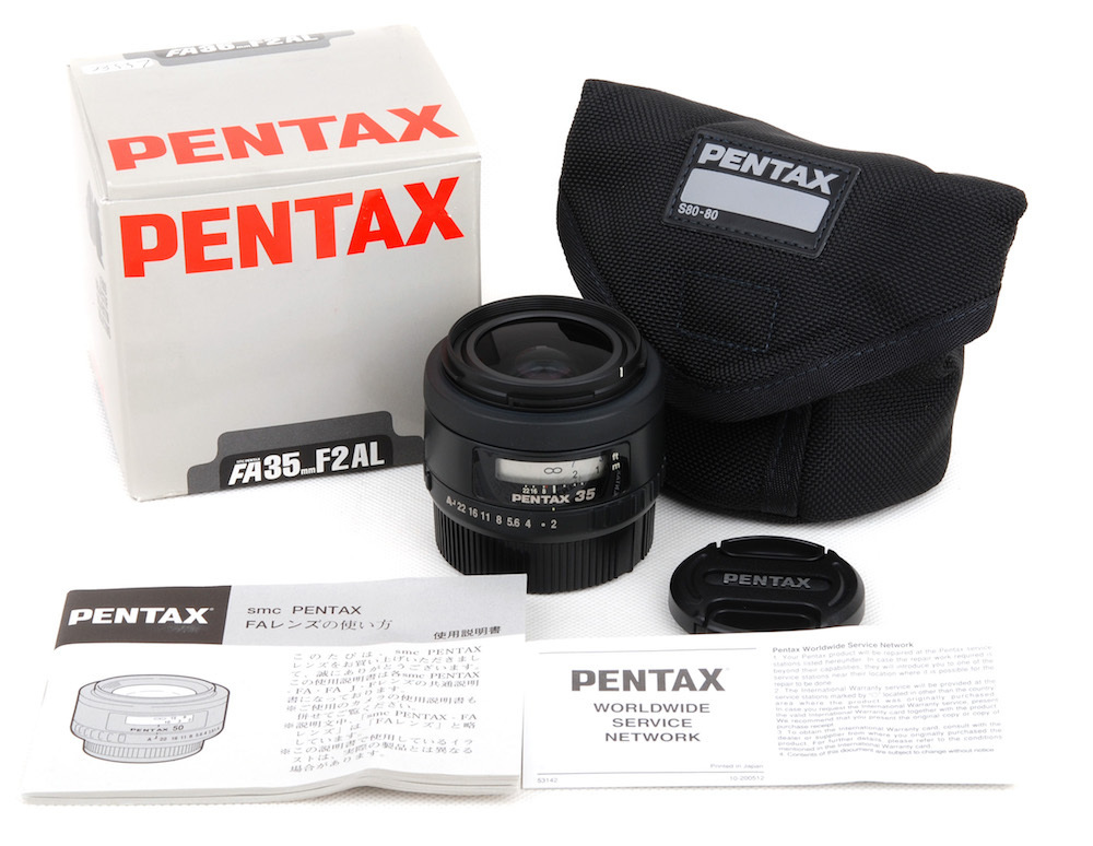 未使用品 【おまけ付き】ペンタックス　単焦点　PENTAX FA35F2AL