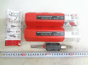 Tかや1515 未使用 ヒルティ/HILTI セッティングツール ロング HKD-TE-CX ドリルビット コンクリート 工具パーツ 大工道具 建築 2点セット