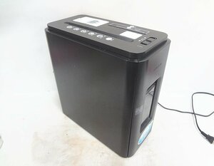 Kほや1520 中古 コクヨ シュレッダー KPS-MX100 最大6枚 A4 CD DVD BD カード対応 デスクサイド オフィス家具 電化製品 自動細断 ブラック