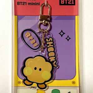 BT21 SHOOKY シュガ ユンギ minini アクリルキーリング キーホルダー