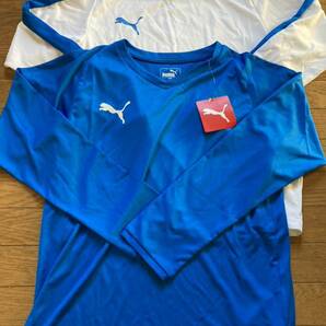 新品 正規品 プーマ サッカー/フットサル LIGAゲームシャツ 長袖 2枚セット 150cm 703667の画像1
