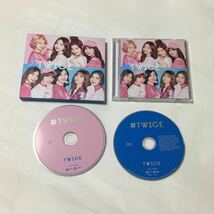 送料込み　TWICE　CD＋DVD　2個セット　BEST ALBUM　☆♯TWICE☆　初回限定盤B　10曲　＆　☆Hare Hare☆　初回限定盤A　K-POP_画像3