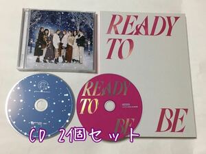 送料込み　TWICE　トゥワイス　CD　2個セット　☆Doughnut☆　通常盤　＆　12TH MINI ALBUM　☆READY TO BE☆　7曲　韓国盤　K-POP