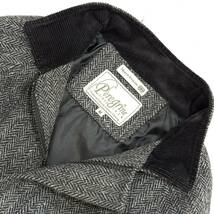 英国製◇Peregrine × HARRIS TWEED ペレグリン ヘリンボーン ウール スイングトップ ジャケット(M)グレー イングランド メンズ ブルゾン_画像6