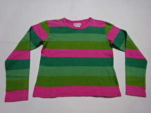 * Agnes B agnes b long sleeve border T-shirt 2*1016*