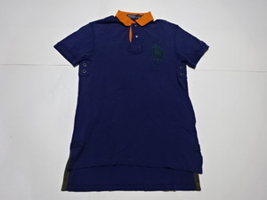 ●Polo by Ralph Lauren ポロ バイ ラルフローレン 半袖ポロシャツ XS ビックポロ ビックポニー●1027●