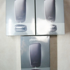 Ploom X プルーム エックス スターターキット ◇ 新品 未使用 本体 3台 まとめて セット スレートグレイ×1 シルバー×2