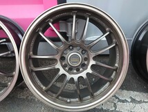 【廃版 鍛造軽量】レイズ ボルクレーシング RAYS VOLKRACING RE30 [１８×７ 1/2J ４３ PCD 114.3 5穴] 4本セット【貴重 ブロンズメタル】_画像4