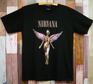 【送料無料】XL★新品インユーテロ【Nirvana】ニルヴァーナ★BWT★バンドTシャツ