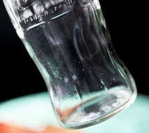 1970年代 コカ・コーラ クリア ボトル 6本セット ラック付き アメリカ ビンテージ コカコーラ ガラス 什器 花瓶 ベース インテリア_画像9