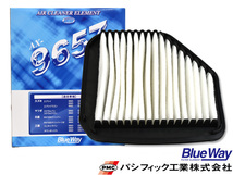 スクラム DG17V DG17W エアエレメント エアー フィルター クリーナー パシフィック工業 BlueWay_画像1