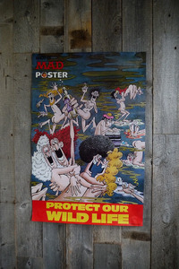 ビンテージMAD ポスター [goe-243]検アメリカ/USA/197080年代/マッド/ロバートクラム/映画/ファッション雑貨インテリア雑貨