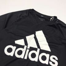 adidas adidas BVA79-BK0937CD8268トレーニングビッグロゴTシャツ上下セット M_画像3