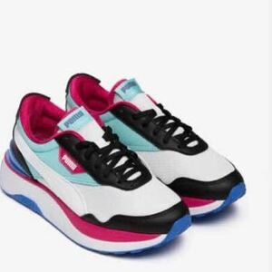 PUMA Cruise Rider Flair. Women’s 8 Multi Color Sneaker. 381654-01サイズ25㎝