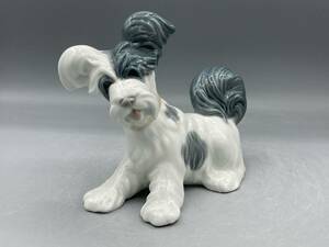 国内発送 リヤドロ 犬 置物 フィギュリン 陶器 陶器人形 (54-80-977)