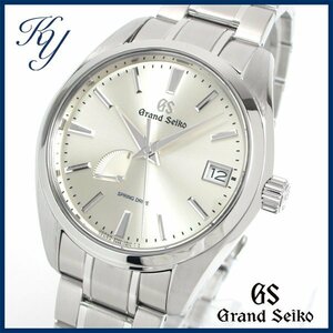 83 送料無料 3ヶ月保証付き 磨き済み 美品 本物 人気 Grand Seiko グランドセイコー スプリングドライブ SBGA201 9R65 メンズ 時計