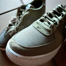 新品 正規品 NIKE ナイキ AIR FORCE1 LOW エアフォース1 ロー 07 カーキ コルク 風車 ロゴ 刺繍 26.5cm US8.5 箱付き_画像4