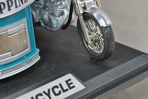 TRICYCLE トライシクル フィリピン マニラ プラ製 バイク全長：約13cm ※ジャンク品・本体のみ_画像8